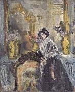 Pierre Laprade Femme accoudee painting